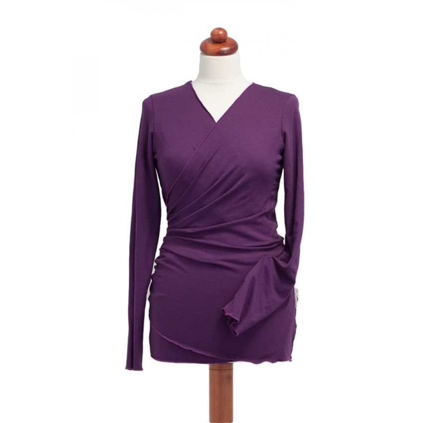 Angel wings 08899 -  Sommer Trage-Sweater dunkelviolett