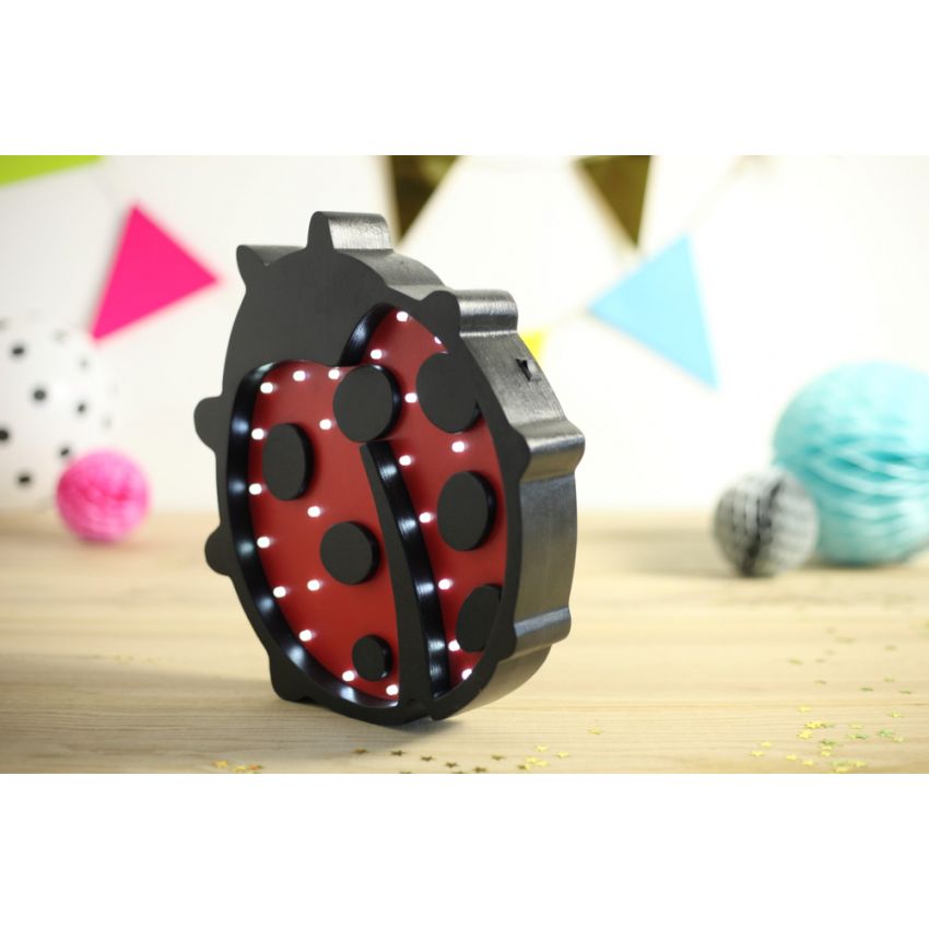 HappyMoon - LED Nachtlampe Marienkäfer