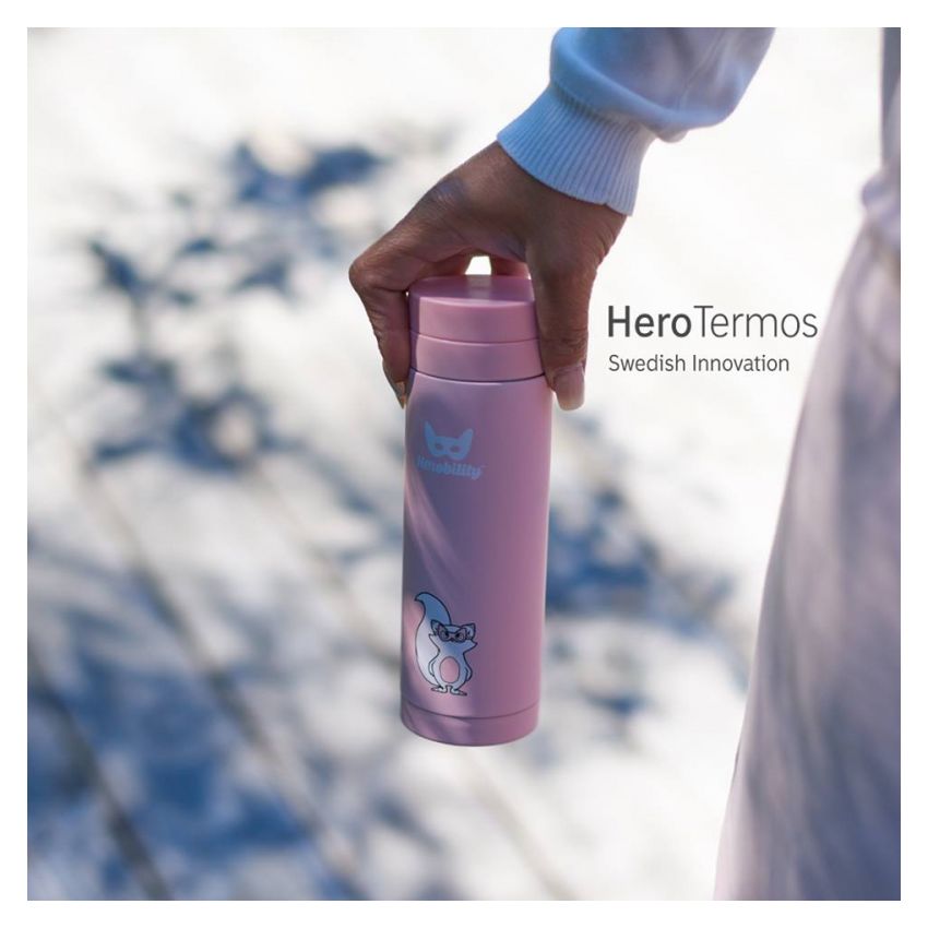 Herobility - Thermoflasche blau