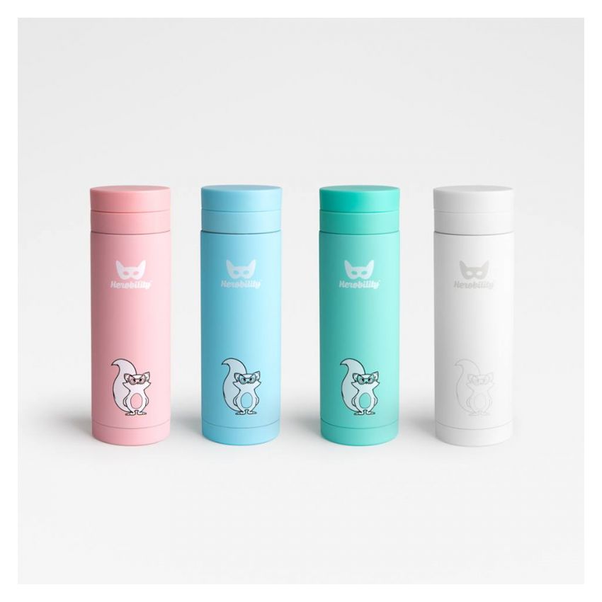 Herobility - Thermoflasche rosa