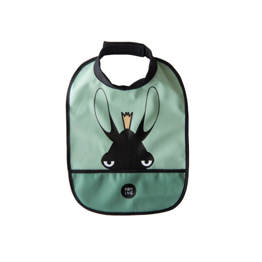 Baby Livia - Lätzchen Elvis the Moose grün