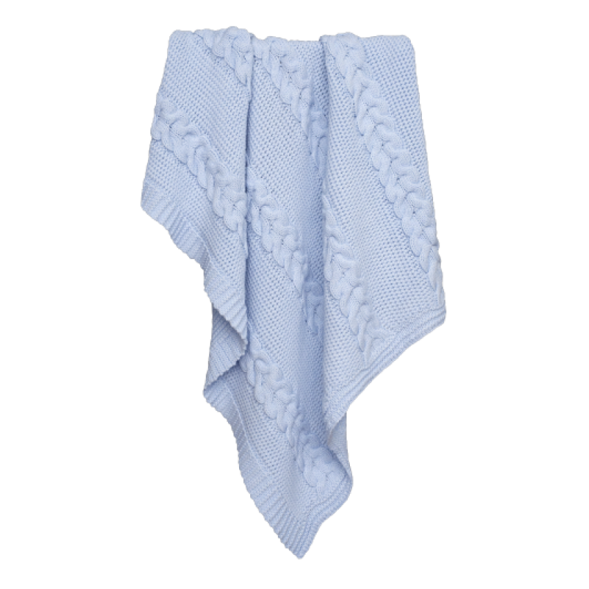 Apero - Knit Manufactory - Lilian Decke Hellblau