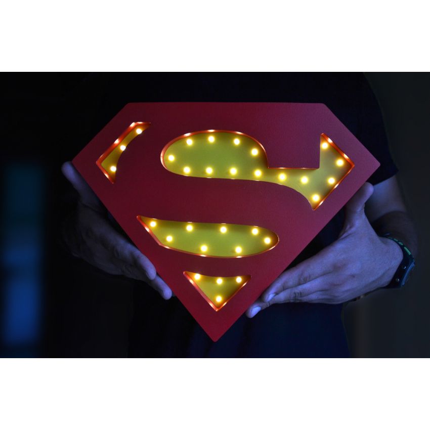 HappyMoon - LED Nachtlampe Superman