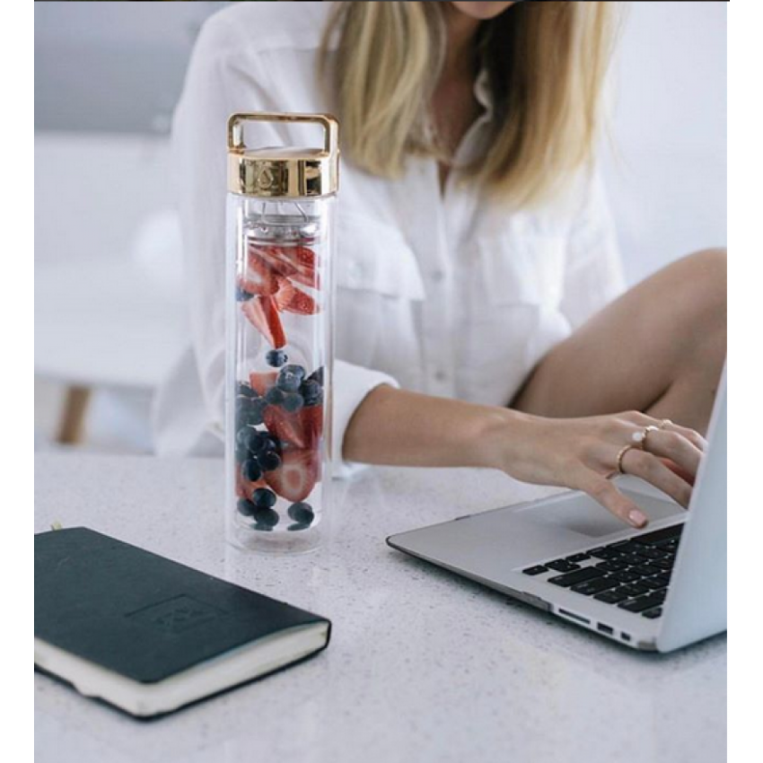 Drop Bottle - Metallic Black