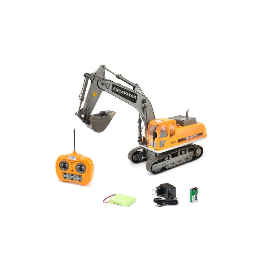 Carson - Excavator 27 MHz, 100% RTR, 1:12