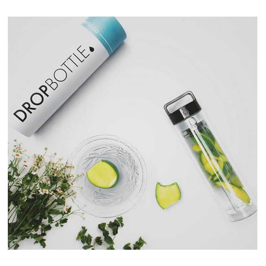 Drop Bottle - Metallic Black