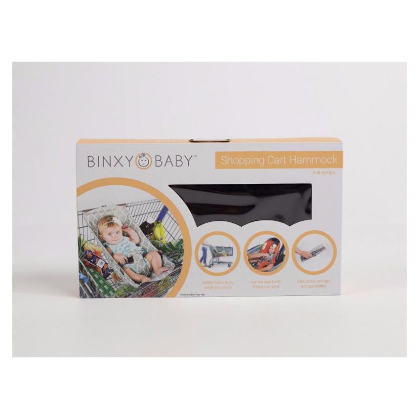 Binxy Baby - Einkaufswagen Hängematte Grey Aqua