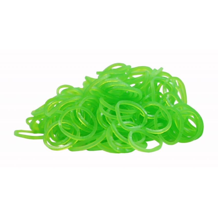 Rainbow Loom - Original Gummibänder, 600 Stück, Limette