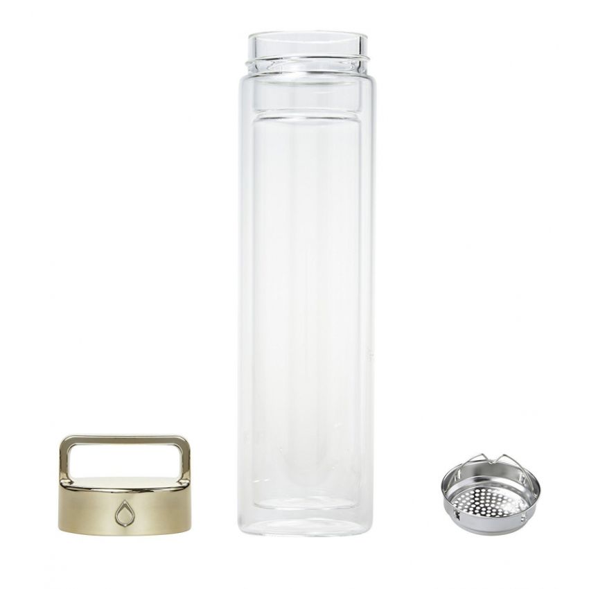 Drop Bottle - Trinkflasche Peach matt