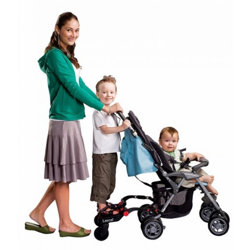 Lascal - BuggyBoard Maxi, rot inkl. Saddle, rot