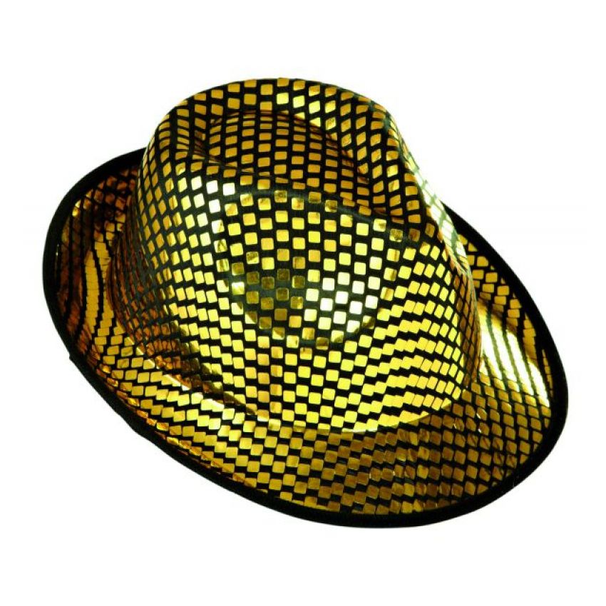 Widmann - Fedora Hut mit viereckigen Pailletten