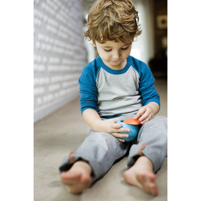 Boon - Snackball blau/orange