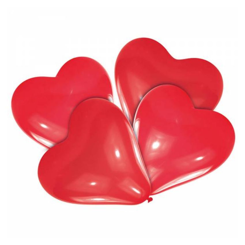 Herzballon 5 Stück