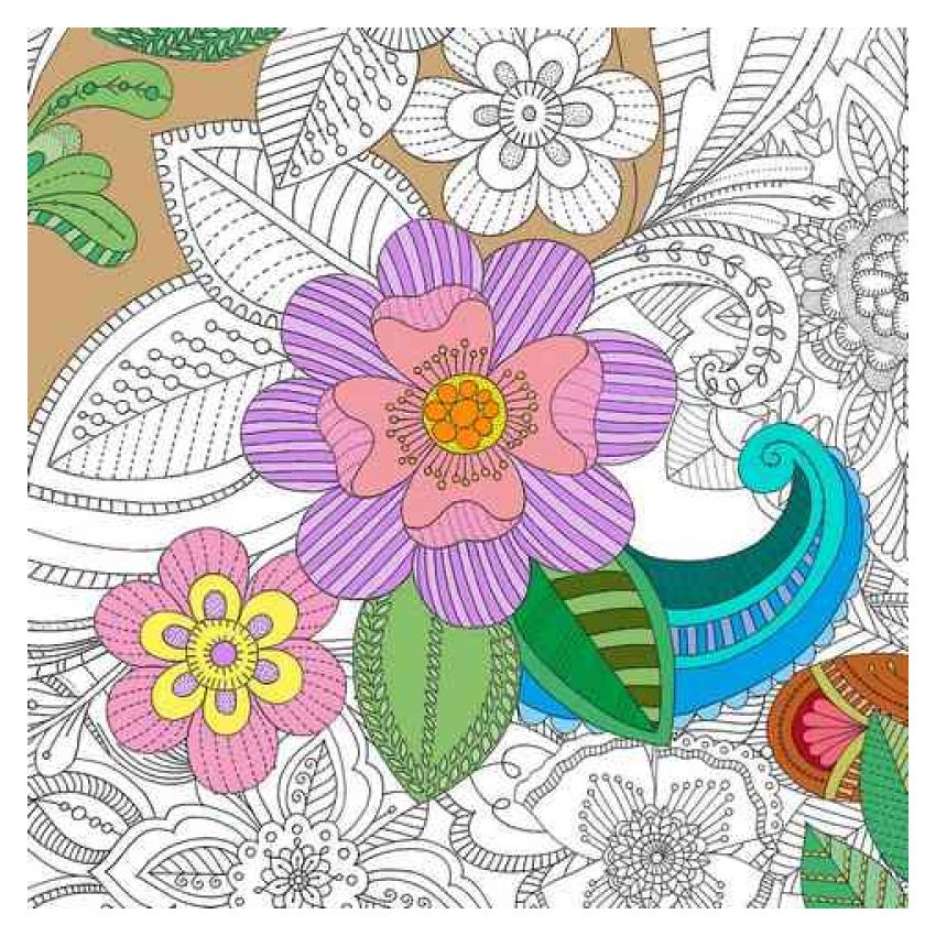 Idena - Ausmalposter Meditation