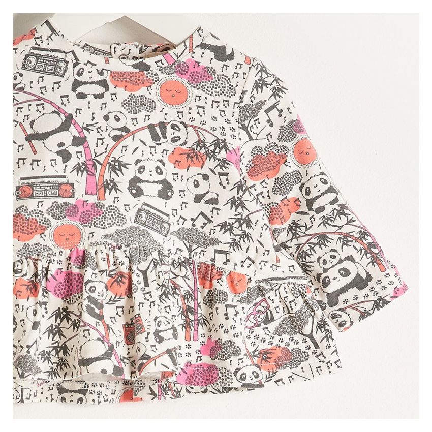 Bonniemob - Shirt Frill pink