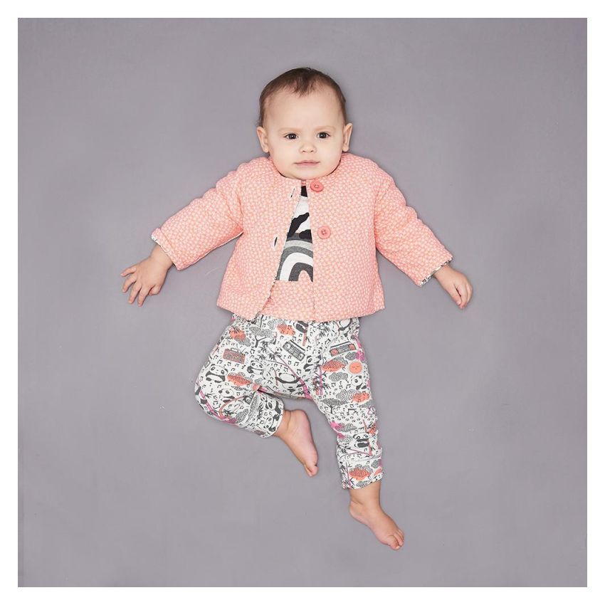 Bonniemob - Leggings Panda Print pink