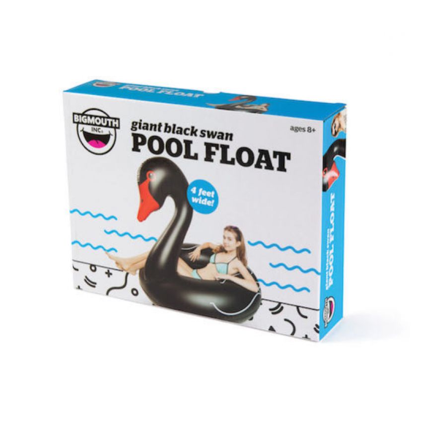 BigMouth - Schwimmring schwarzer Schwan