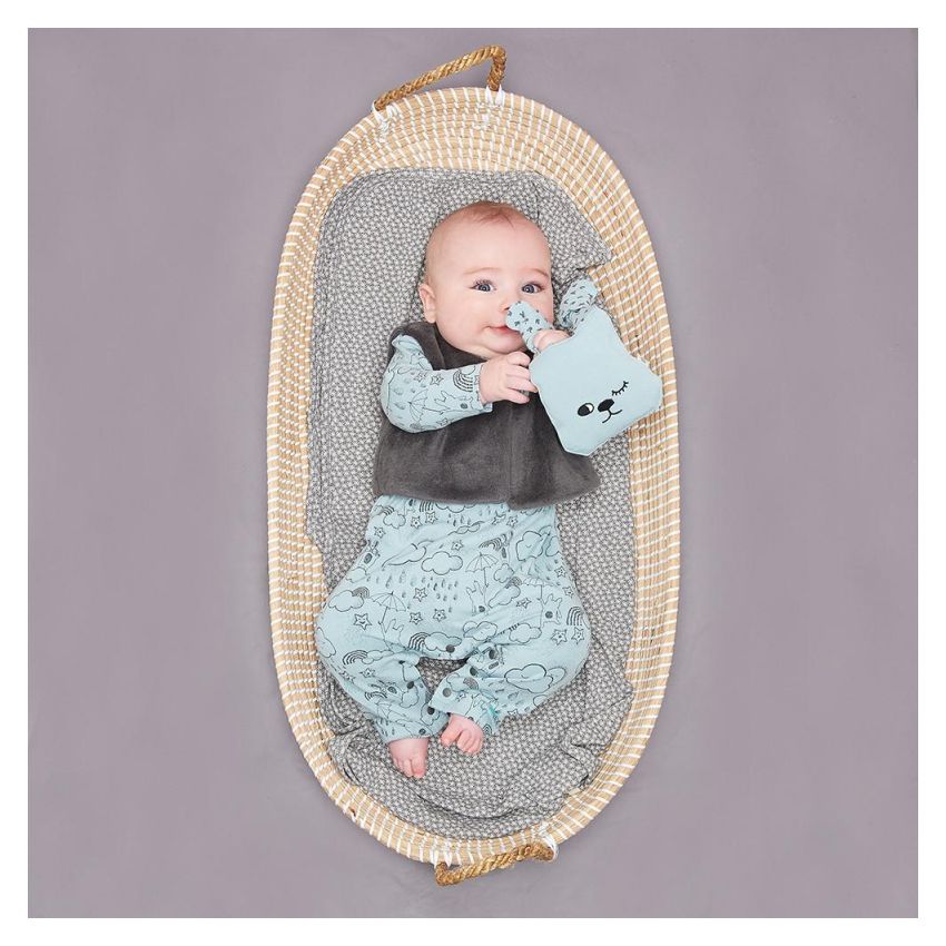 Bonniemob - Gilet zweiseitig Sunshine & Rain rosa