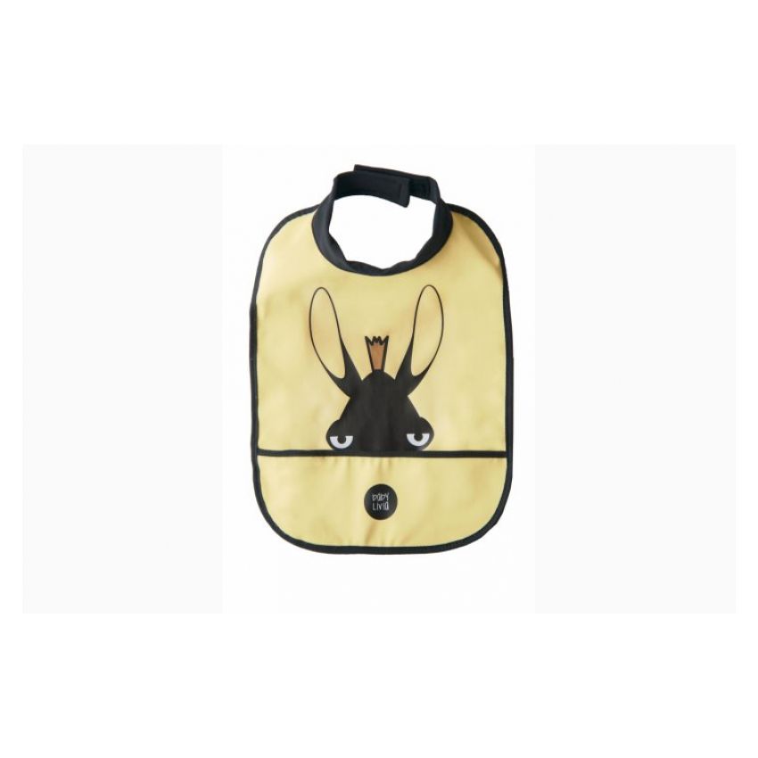 Baby Livia - Lätzchen Elvis the Moose gelb