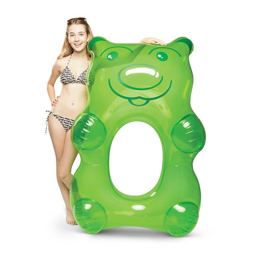 BigMouth - Schwimmring Gummibär grün