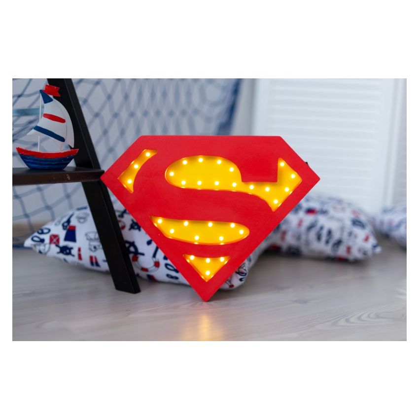 HappyMoon - LED Nachtlampe Superman