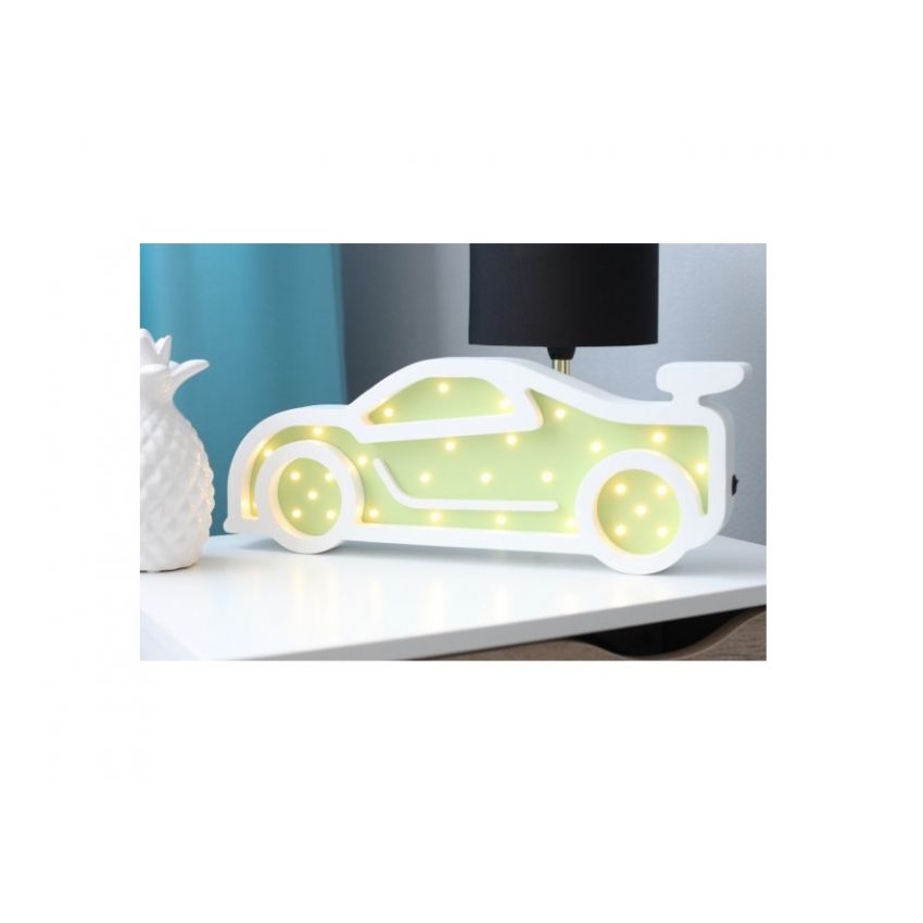 HappyMoon - LED Nachtlampe Sportcar grün