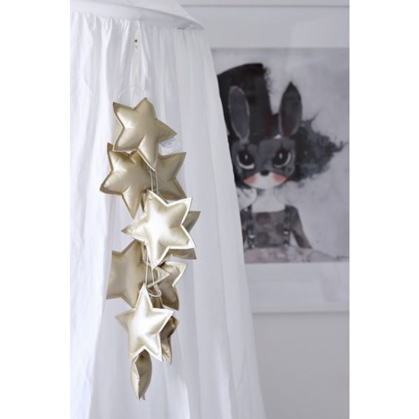 Cotton & Sweets - Girlande Sterne gold