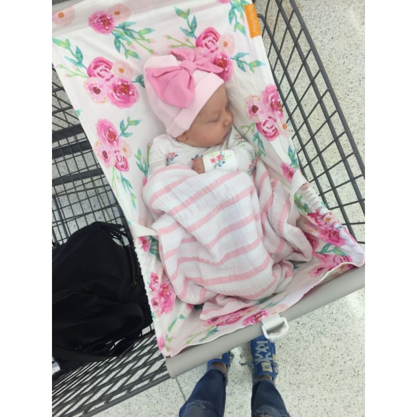 Binxy Baby - Einkaufswagen Hängematte Full Bloom