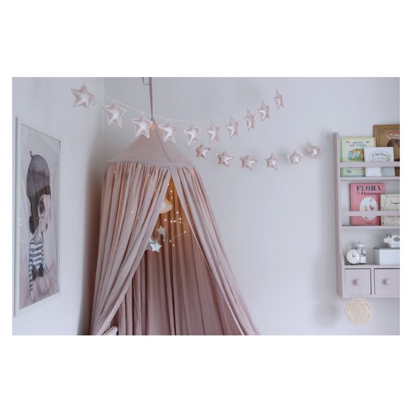 Cotton & Sweets - Girlande Sterne zart rosa