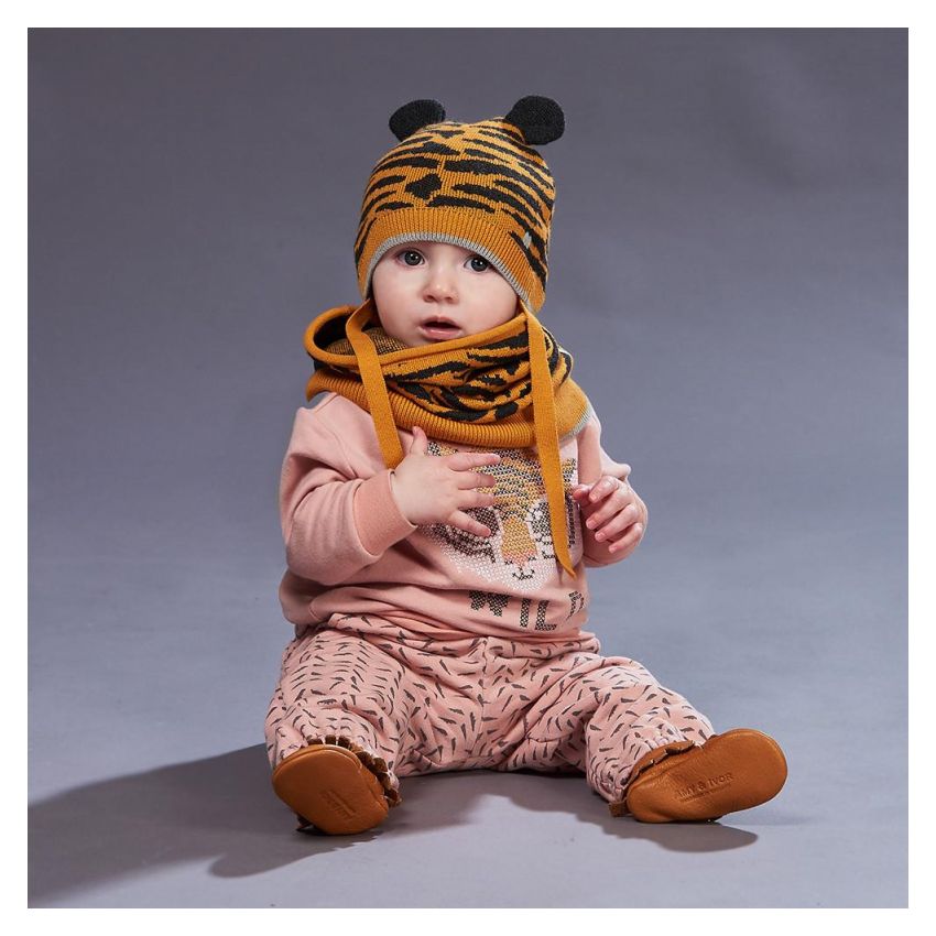 Bonniemob - Hosen Odin Bambus Print rosa