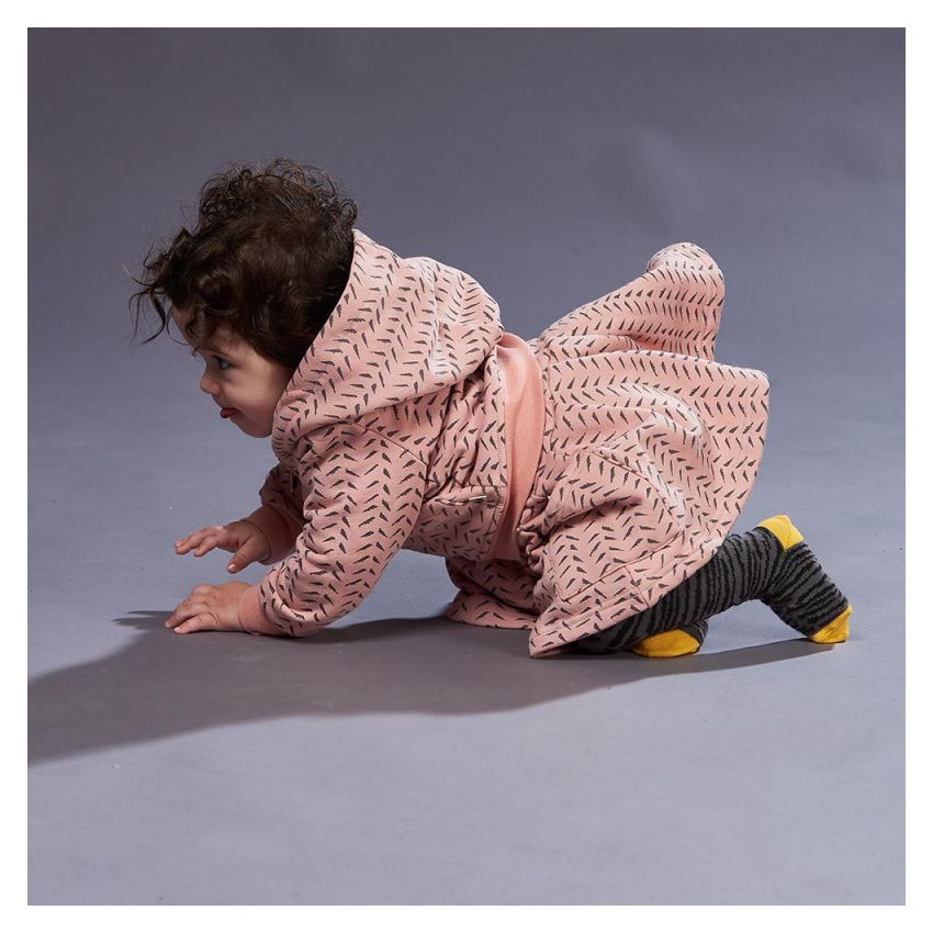 Bonniemob - Rock Ottoli Bambus Print rosa