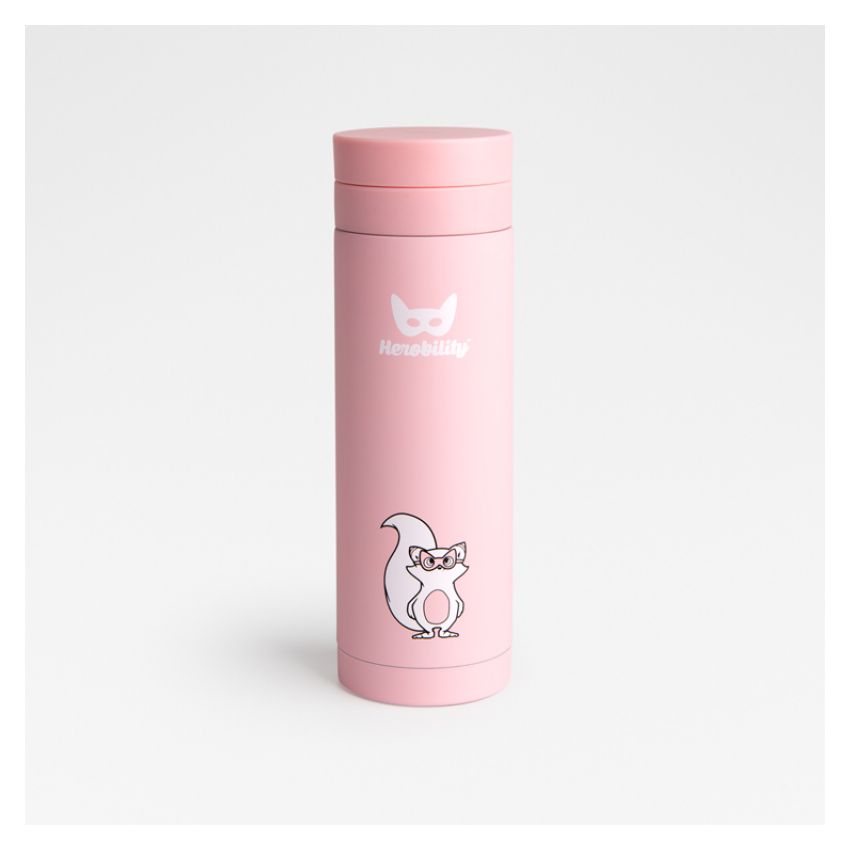 Herobility - Thermoflasche rosa