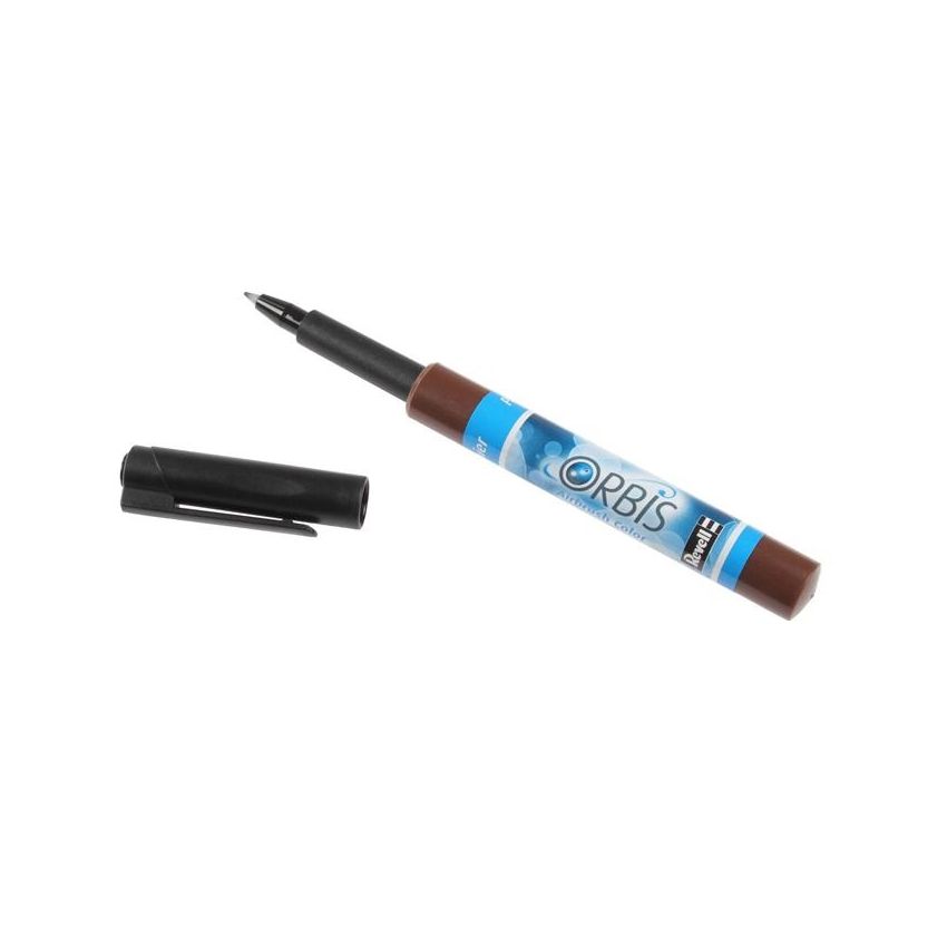 Orbis 30137 - Kinderairbrush - Papierpatrone DUNKELBRAUN