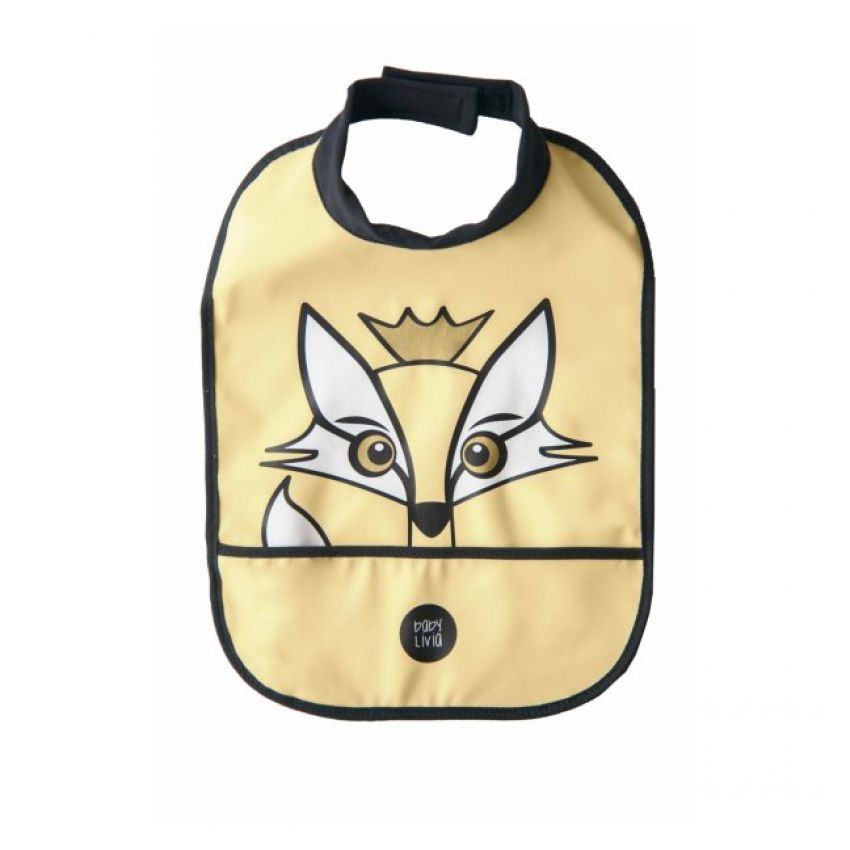 Baby Livia - Lätzchen Rudy the Fox yellow