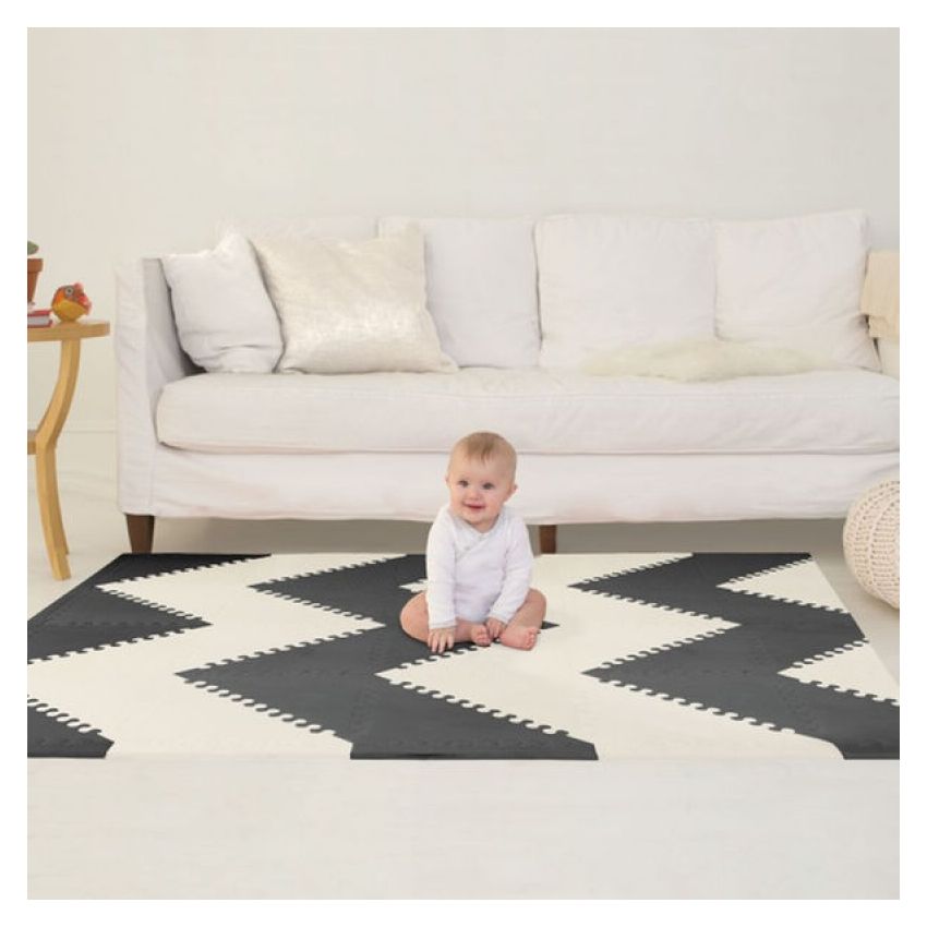 Skip Hop - Spielmatte Playspot black/cream