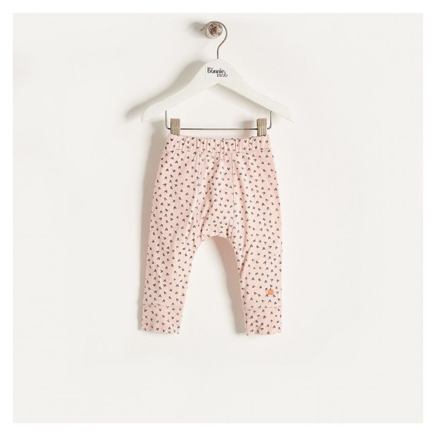 Bonniemob - Leggings Bunny Head rosa