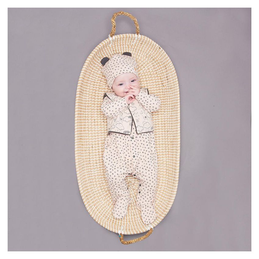 Bonniemob - Gilet zweiseitig Sunshine & Rain rosa