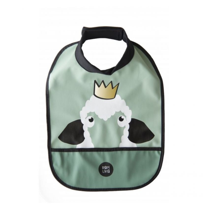 Baby Livia - Lätzchen Sonja the Sheep grün