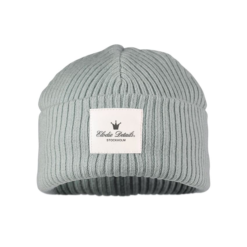 Elodie - Woll- Mütze Mineral Green