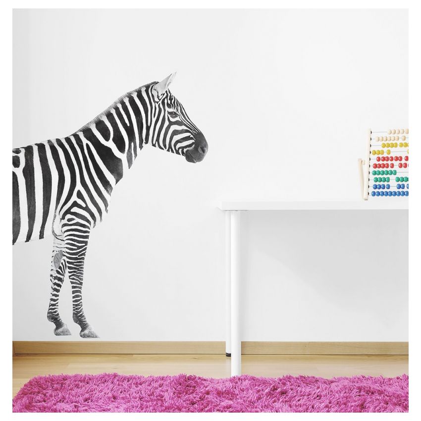 Ginger Monkey - Zebra Wandkleber