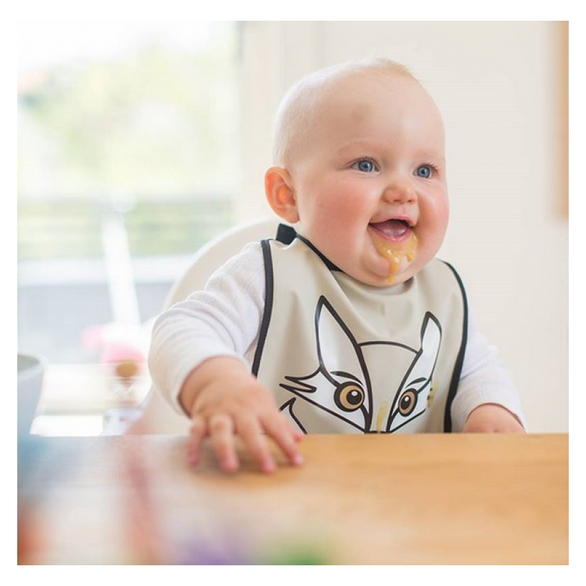 Baby Livia - Lätzchen Rudy the Fox beige