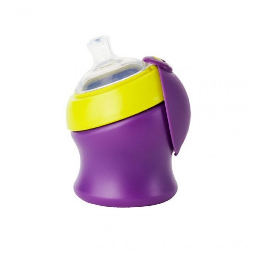 Boon - Swig Trinklernflasche lila/kiwi klein