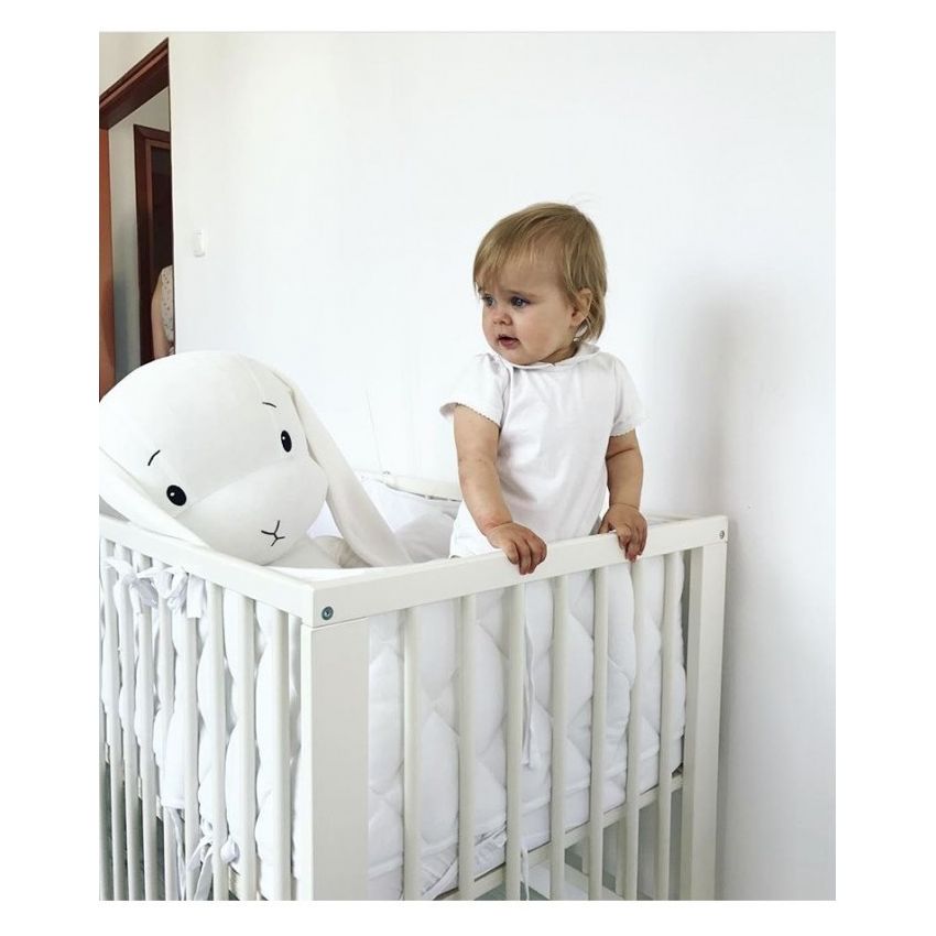 Effiki - Bunny grau mit Ohren Dots L