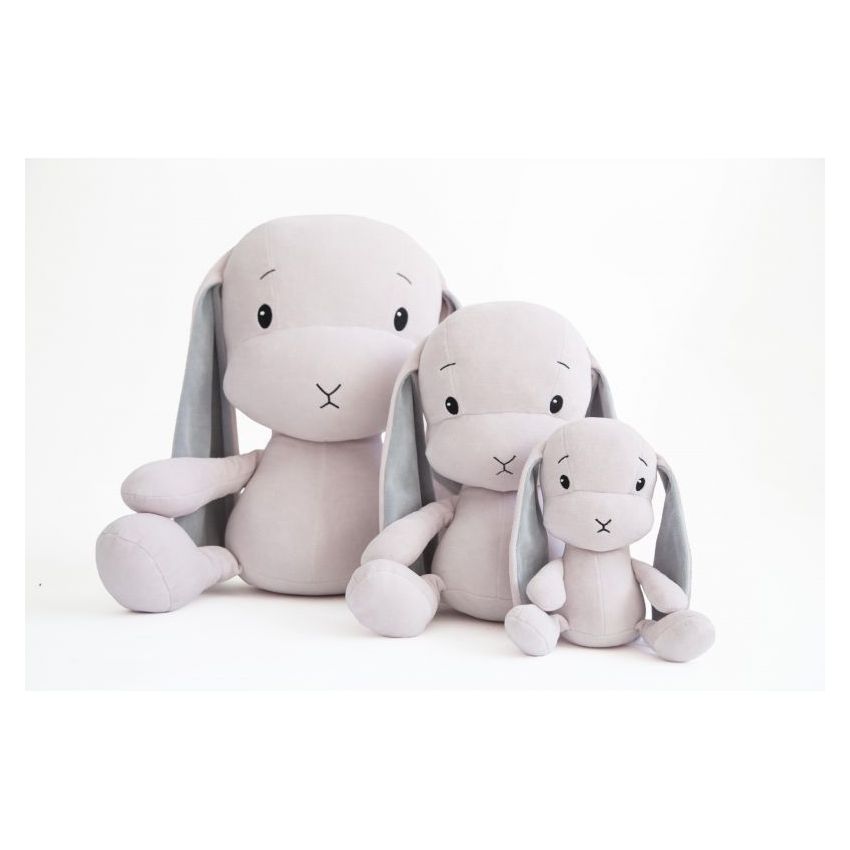 Effiki - Bunny grau mit Ohren Dots S