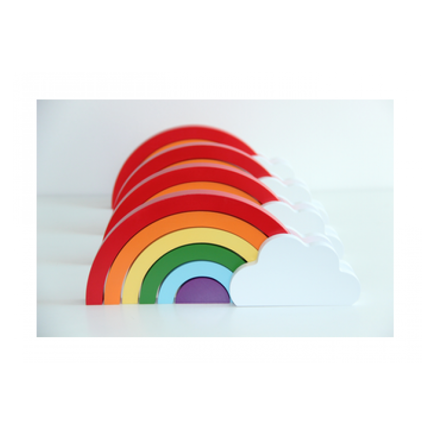 Pixistuff - Regenbogen bunt