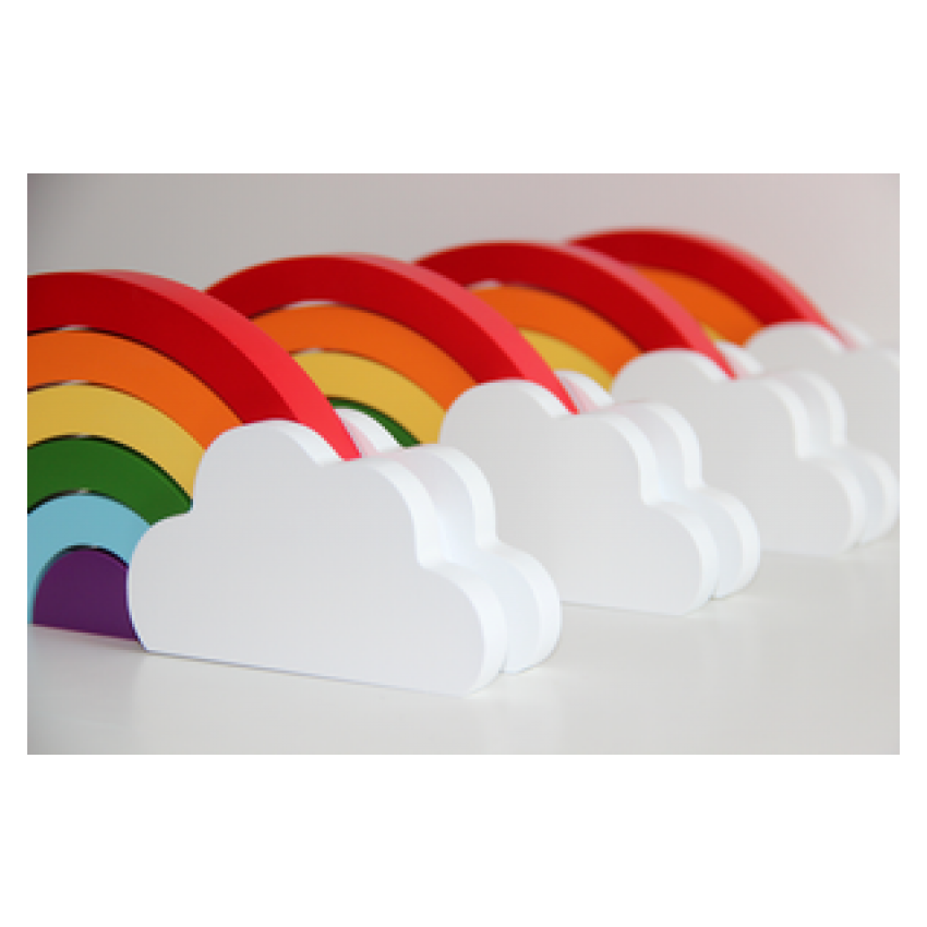 Pixistuff - Regenbogen bunt