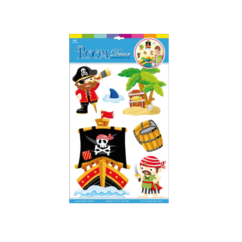 Small Foot 4081 - Dekosticker „Piraten“