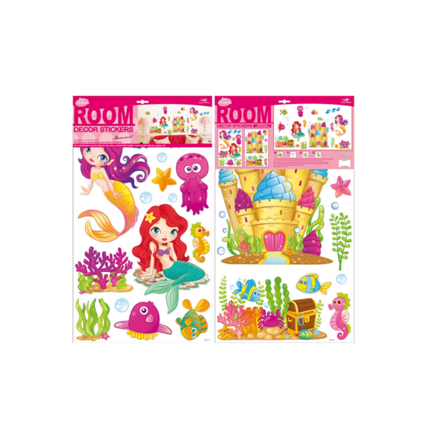 Small Foot 4088 - Dekosticker „Meerjungfrau“