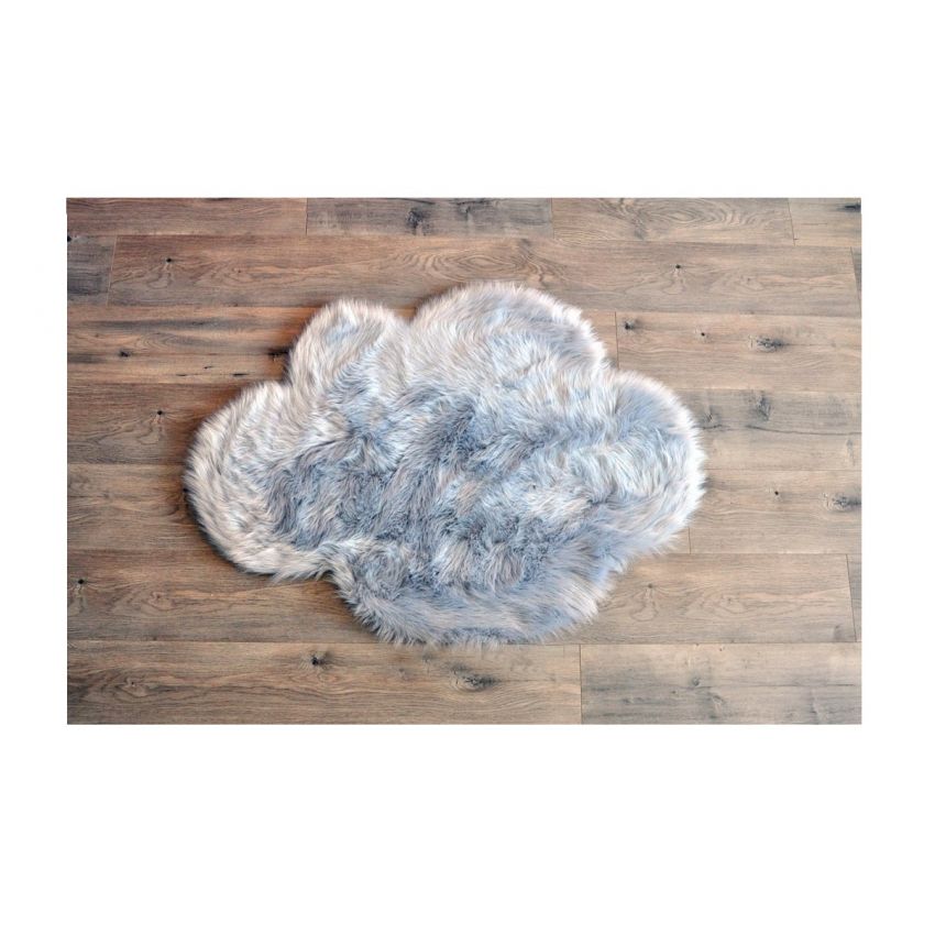 Kroma Carpets - Kunstlammfell Wolke hellgrau