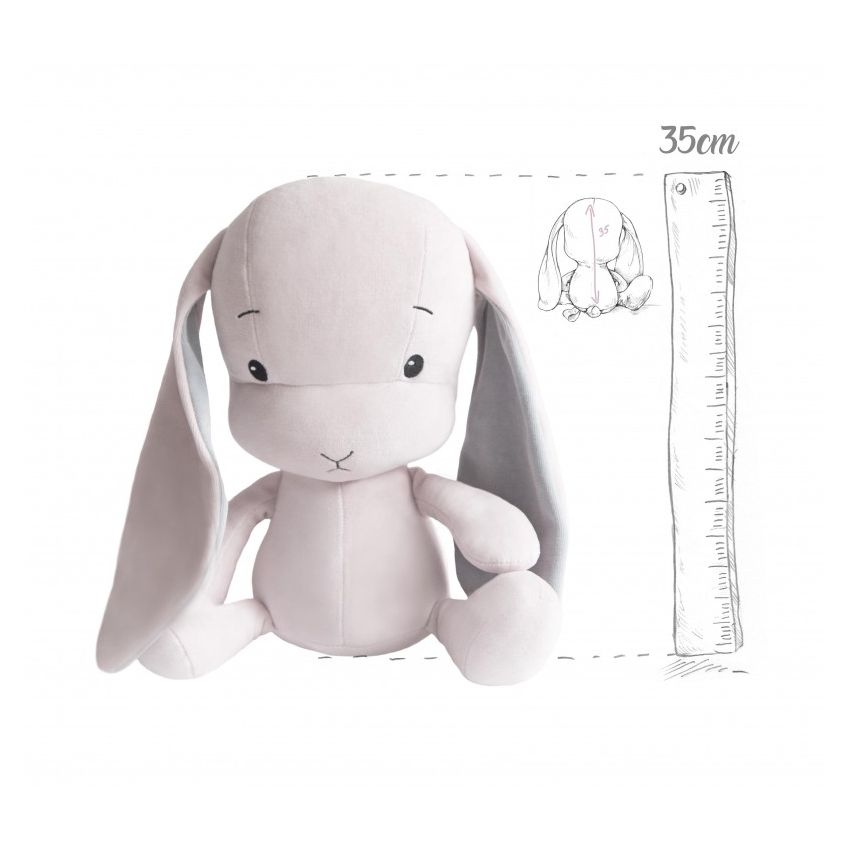 Effiki - Bunny blau M mit grauen Ohren